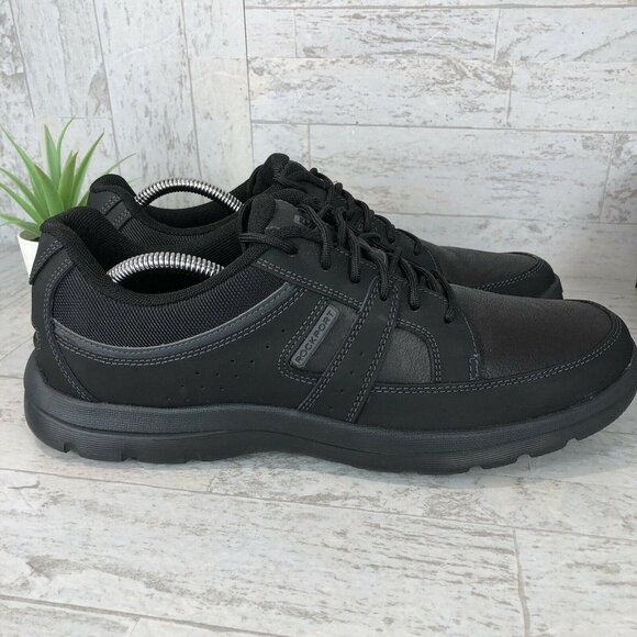 Rockport Get Your Kicks Blucher Casual Pro Walker Shoe Black M79268 MENS Sz 10 M - Picture 6 of 11